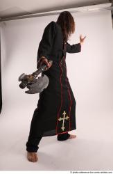 JAKUB PREACHER STANDING POSE WITH AX